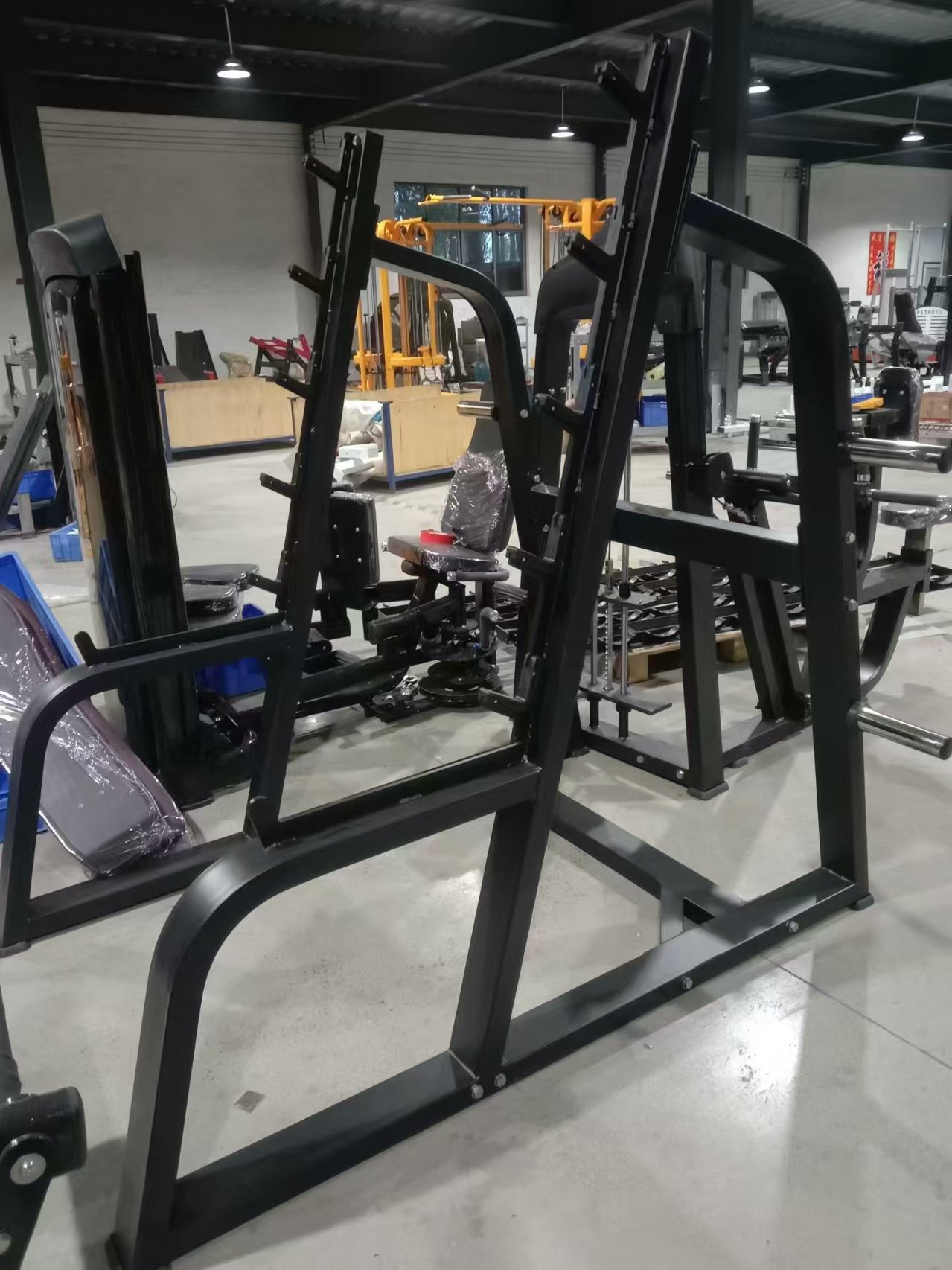 Heavy Equipment Usa - Squat Rack Power Cage, Plate Loaded