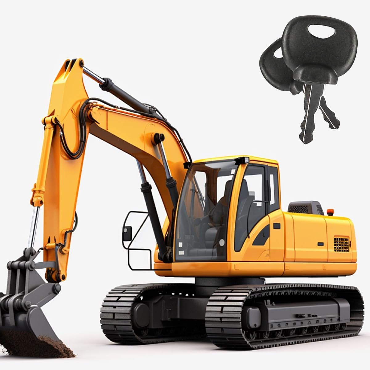 Heavy Equipment Rollers - 6 Ignition Keys Suitable For Engineering