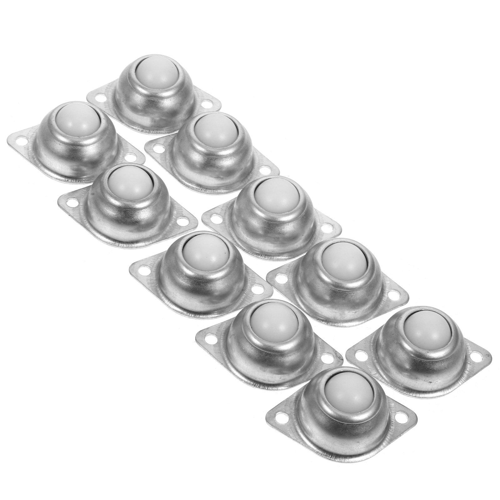 Heavy Equipment Rollers - 10Pcs Roller Ball Transfer Bearing Galvanized