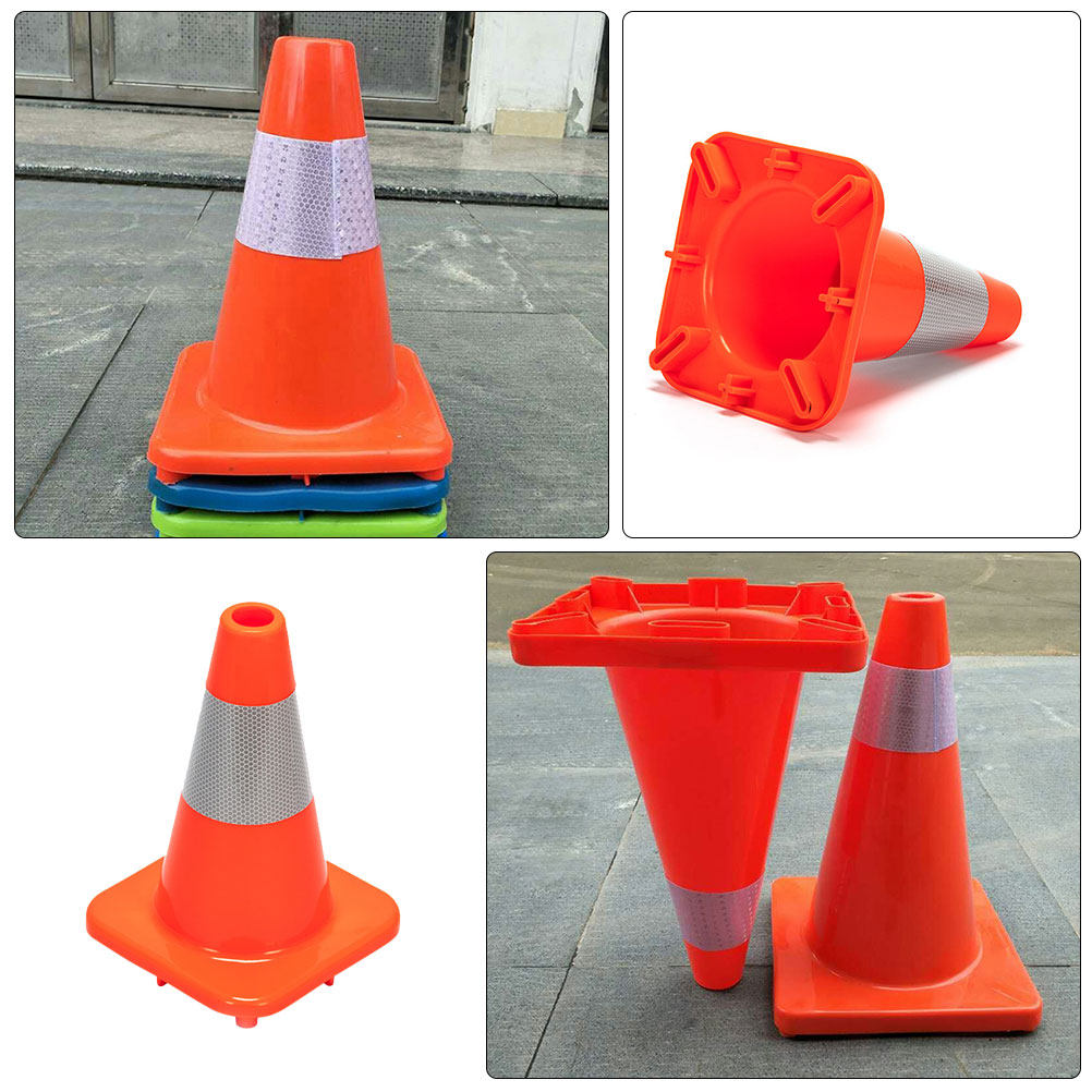 Road Traffic Cone - Heavy Duty Plastic Traffic Cone for