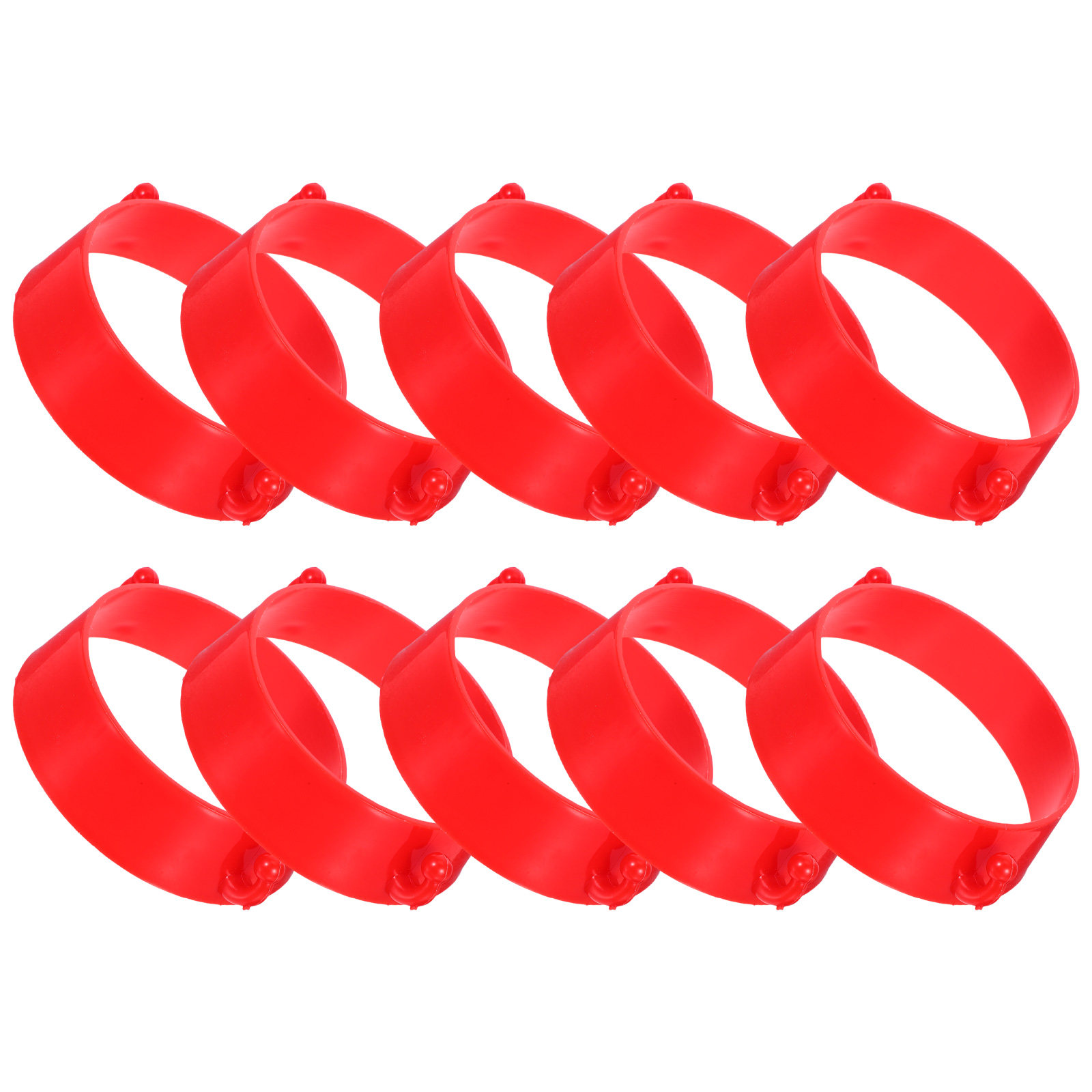Road Traffic Cone - 10Pcs Cone Chain Connector Plastic Link