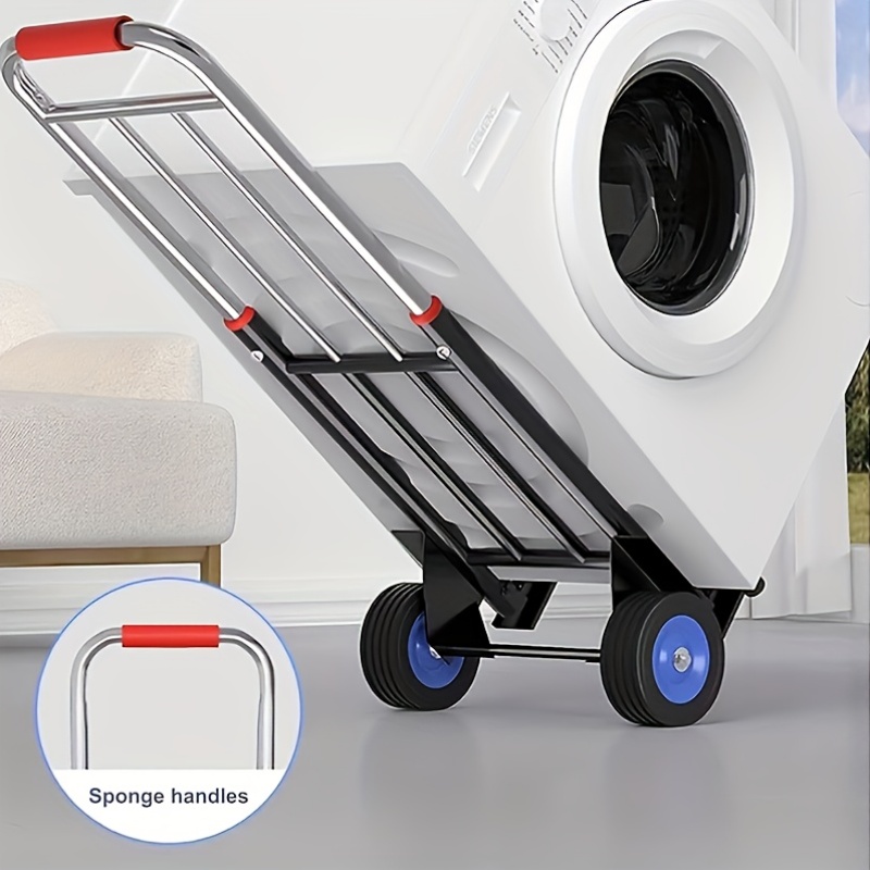 Heavy Equipment Unit - 330Lbs Heavy Duty Folding Hand Truck