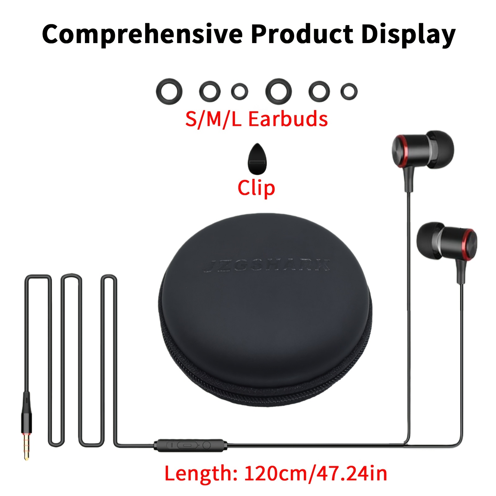 1pc Heavy Bass Wired In-Ear HI - Heavy Equipment Unit avaliação e preço