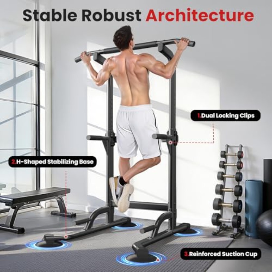 Home Gym Power Tower Pull Up B - Heavy Equipment Usa avaliação e preço
