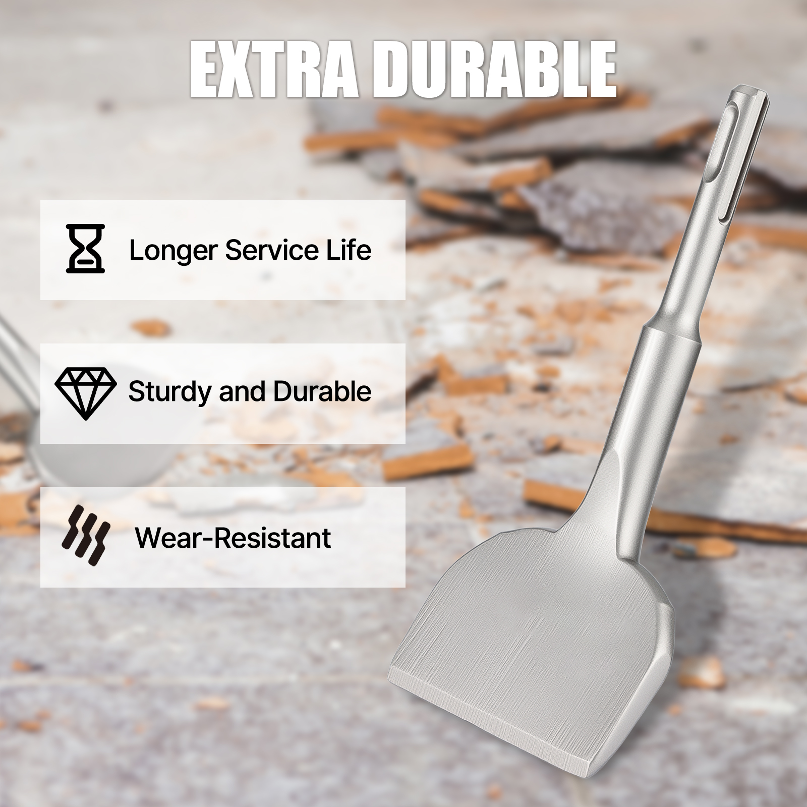Versery  1PC SDS PLUS Electric - Concrete Breaker Demolition avaliação e preço
