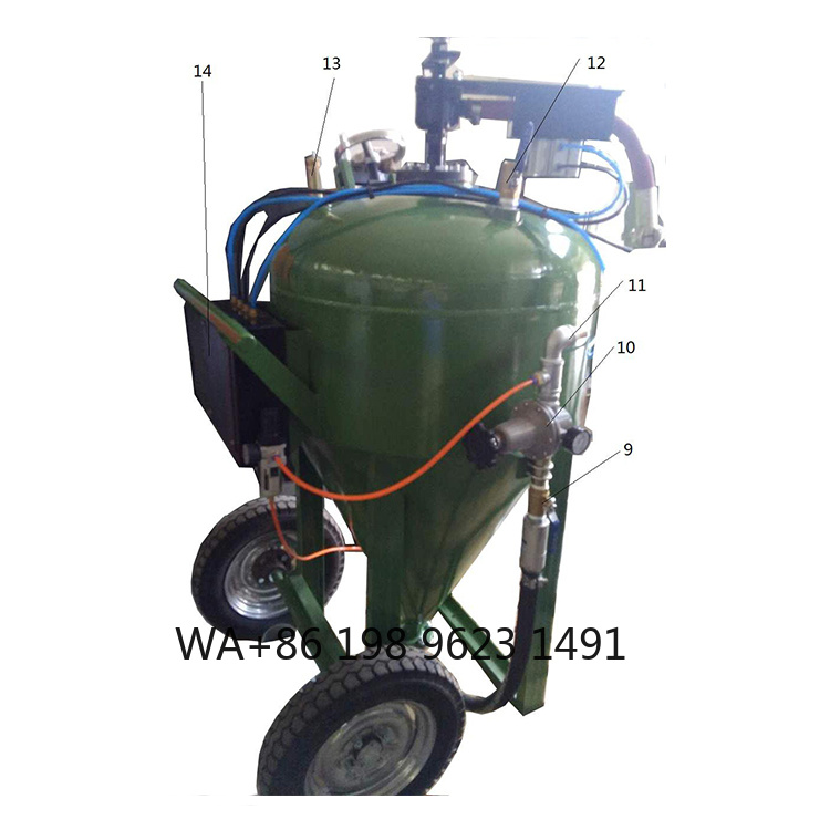Hot Sale Portable Sand Blastin - Heavy Equipment For Sale avaliação e preço
