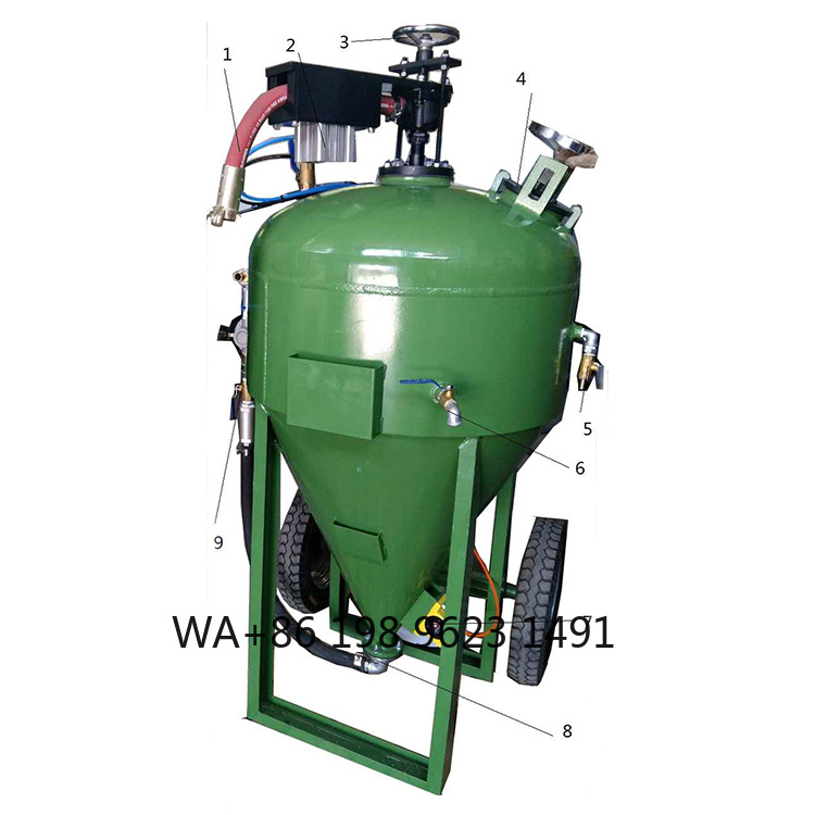 Hot Sale Portable Sand Blastin - Heavy Equipment For Sale avaliação e preço
