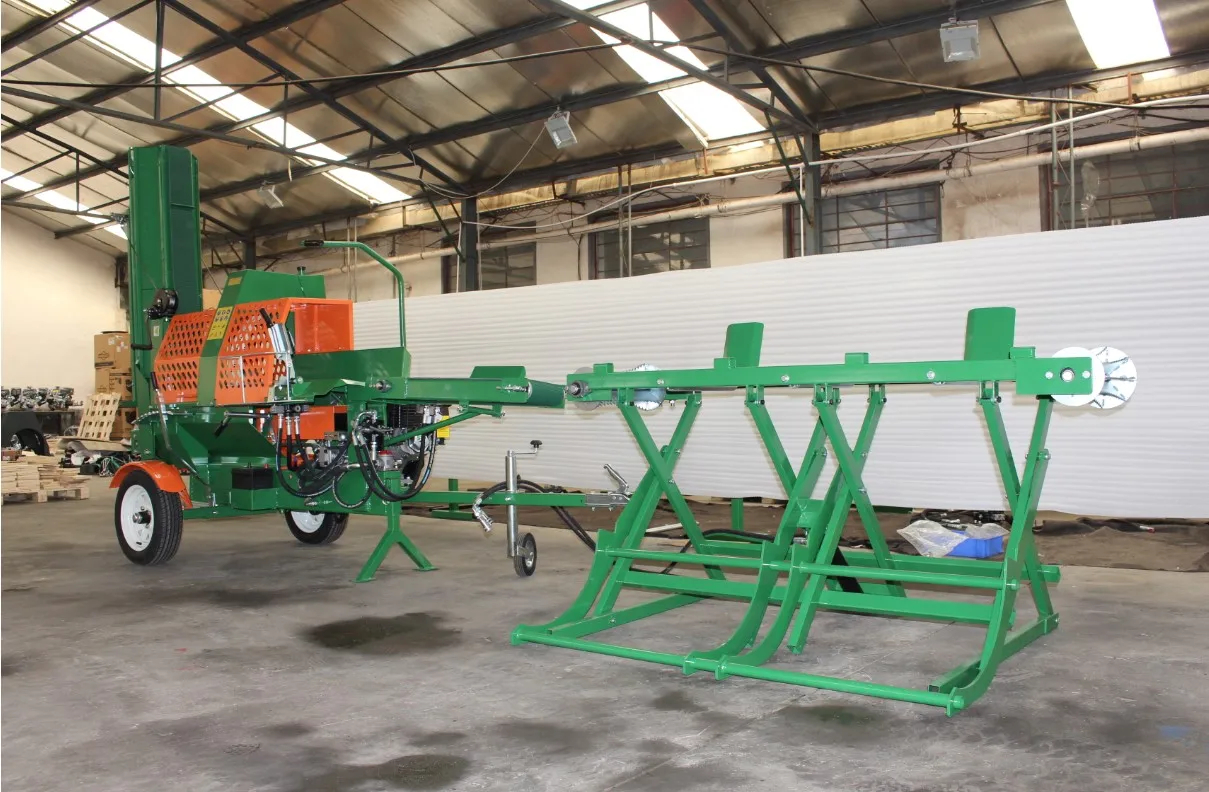 Heavy Duty 2 Way Log Splitter  - Heavy Equipment Processor avaliação e preço