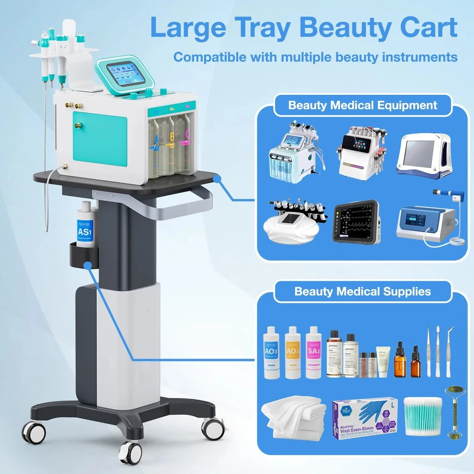 Beauty Salon Rolling Cart Esth - Heavy Equipment Unit avaliação e preço
