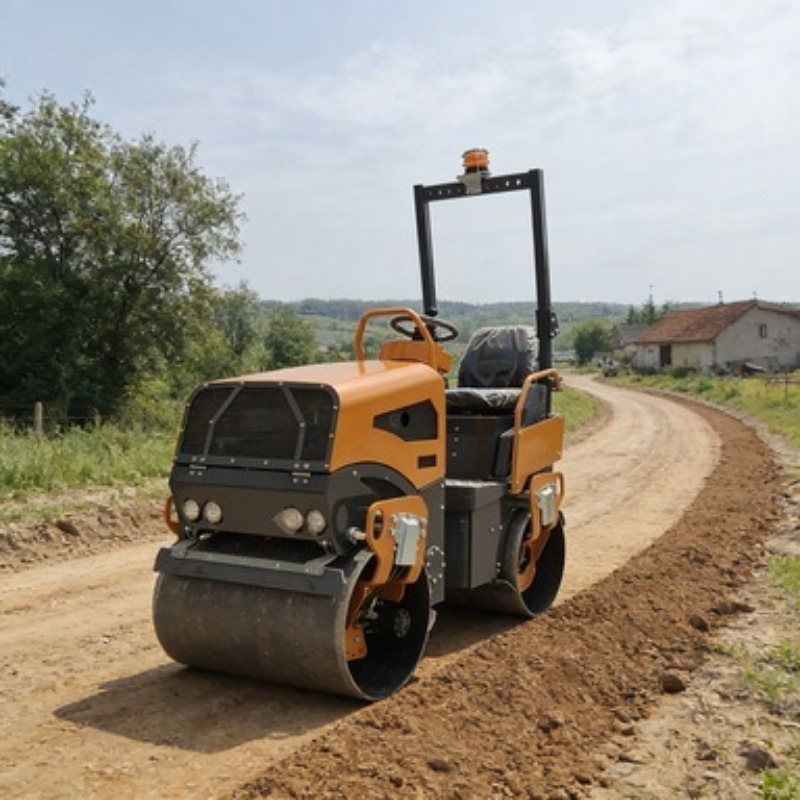 Compactor Road Roller Vibrator - Heavy Equipment Rollers avaliação e preço