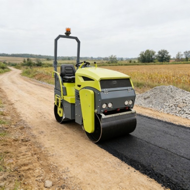 Compactor Road Roller Vibrator - Heavy Equipment Rollers avaliação e preço
