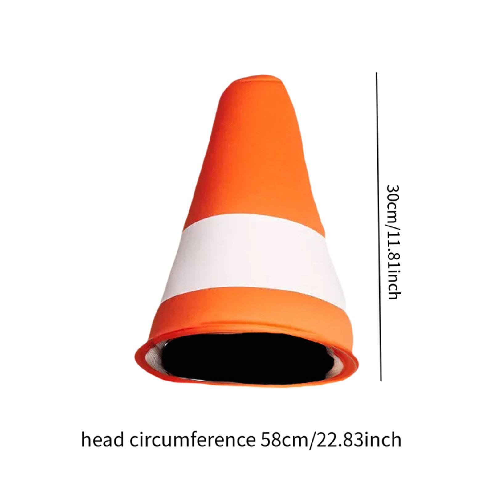 Traffic Cone Hat, Costume Acce - Road Traffic Cone avaliação e preço
