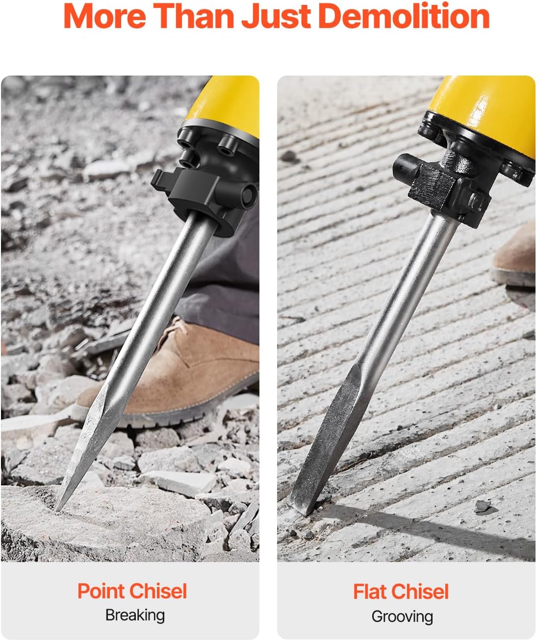 Demolition Jack Hammer, 2200W  - Concrete Breaker Demolition avaliação e preço