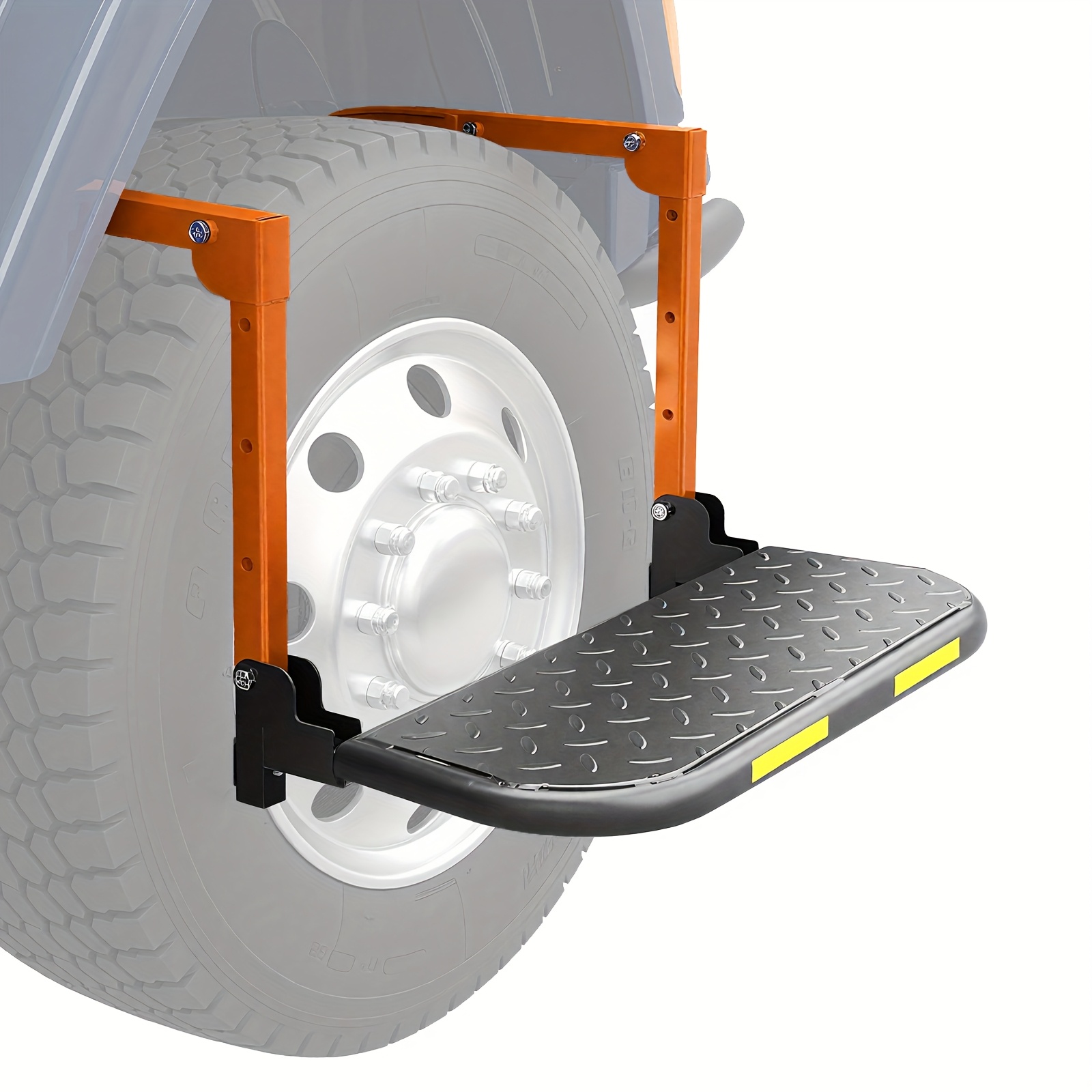 Collapsible Orange Wheel Chock - Heavy Equipment Unit avaliação e preço