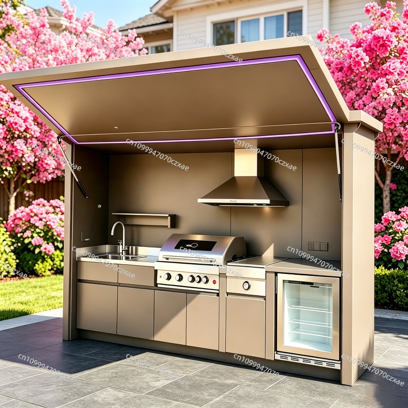 All-Weather Outdoor Kitchen Un - Heavy Equipment Unit avaliação e preço