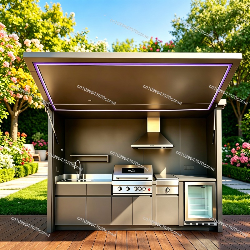All-Weather Outdoor Kitchen Un - Heavy Equipment Unit avaliação e preço