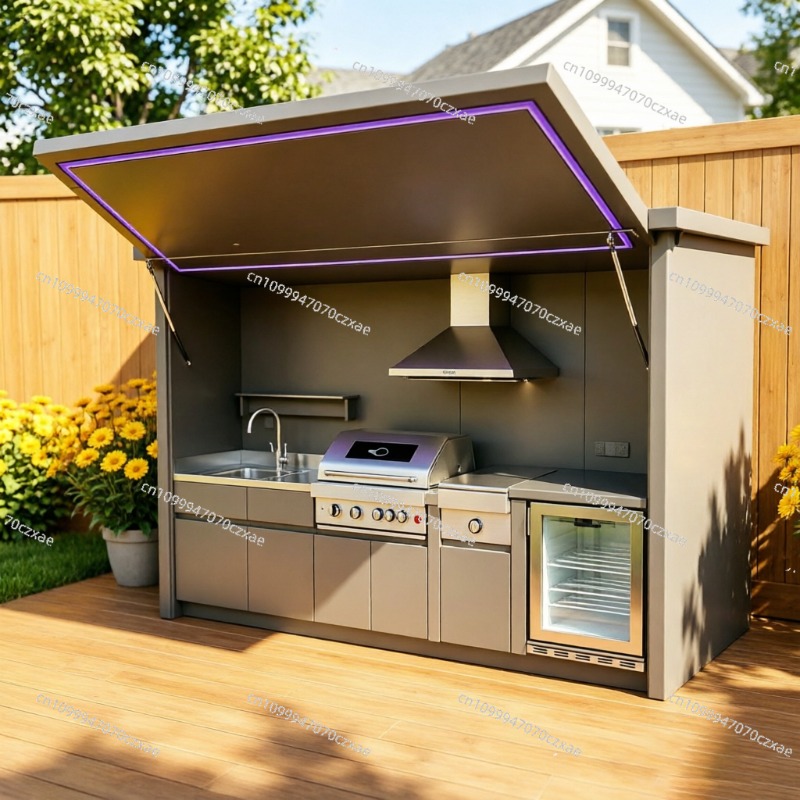 All-Weather Outdoor Kitchen Un - Heavy Equipment Unit avaliação e preço
