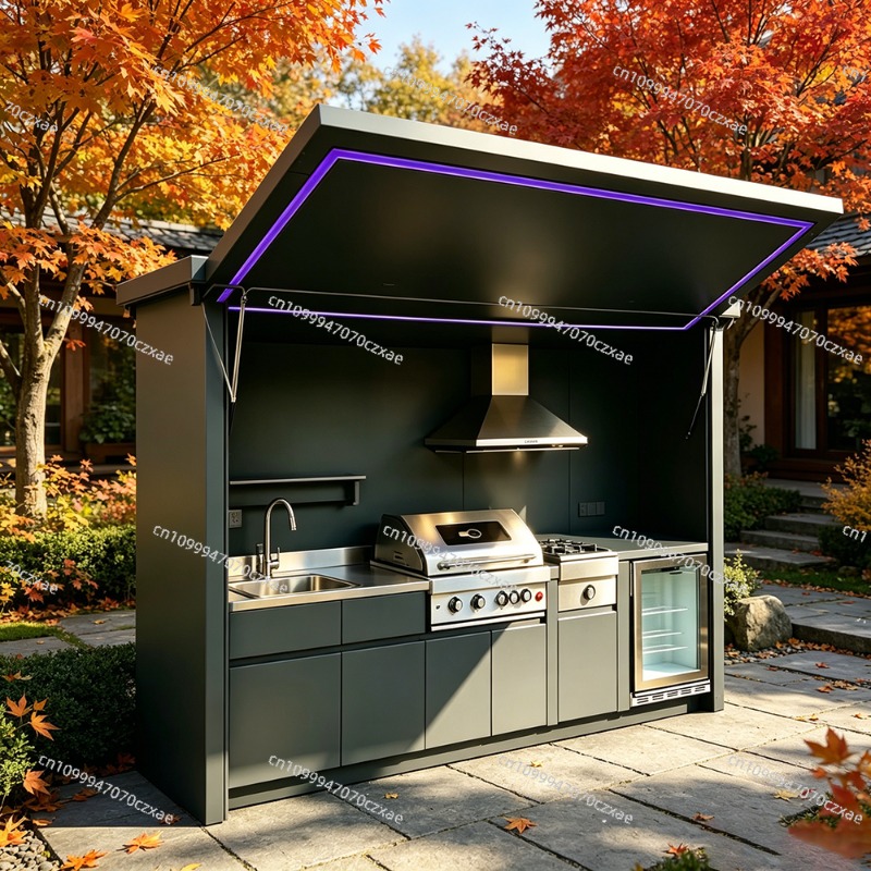All-Weather Outdoor Kitchen Un - Heavy Equipment Unit avaliação e preço
