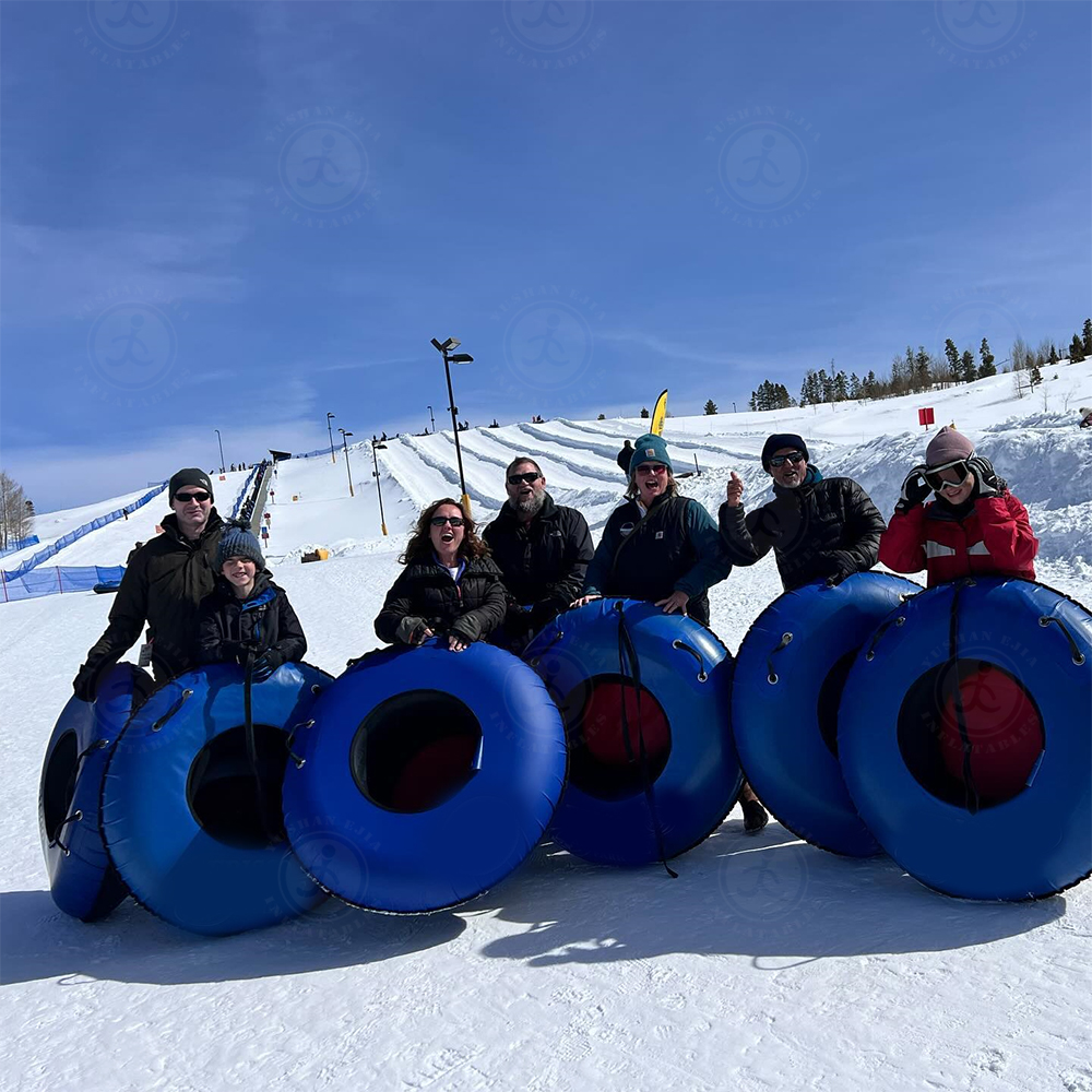 Inflatable Rubber Snow Tube He - Heavy Equipment Youtube For Kids avaliação e preço