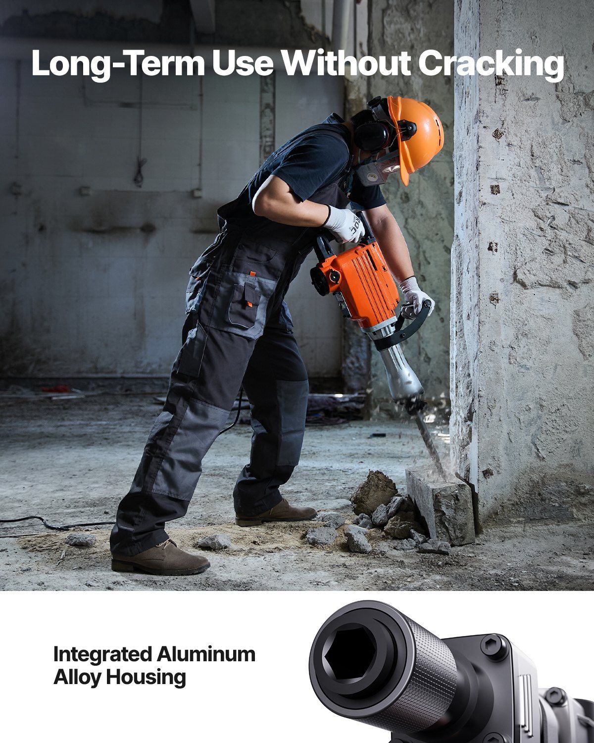 2200W Heavy Duty Demolition Ja - Concrete Breaker Demolition avaliação e preço