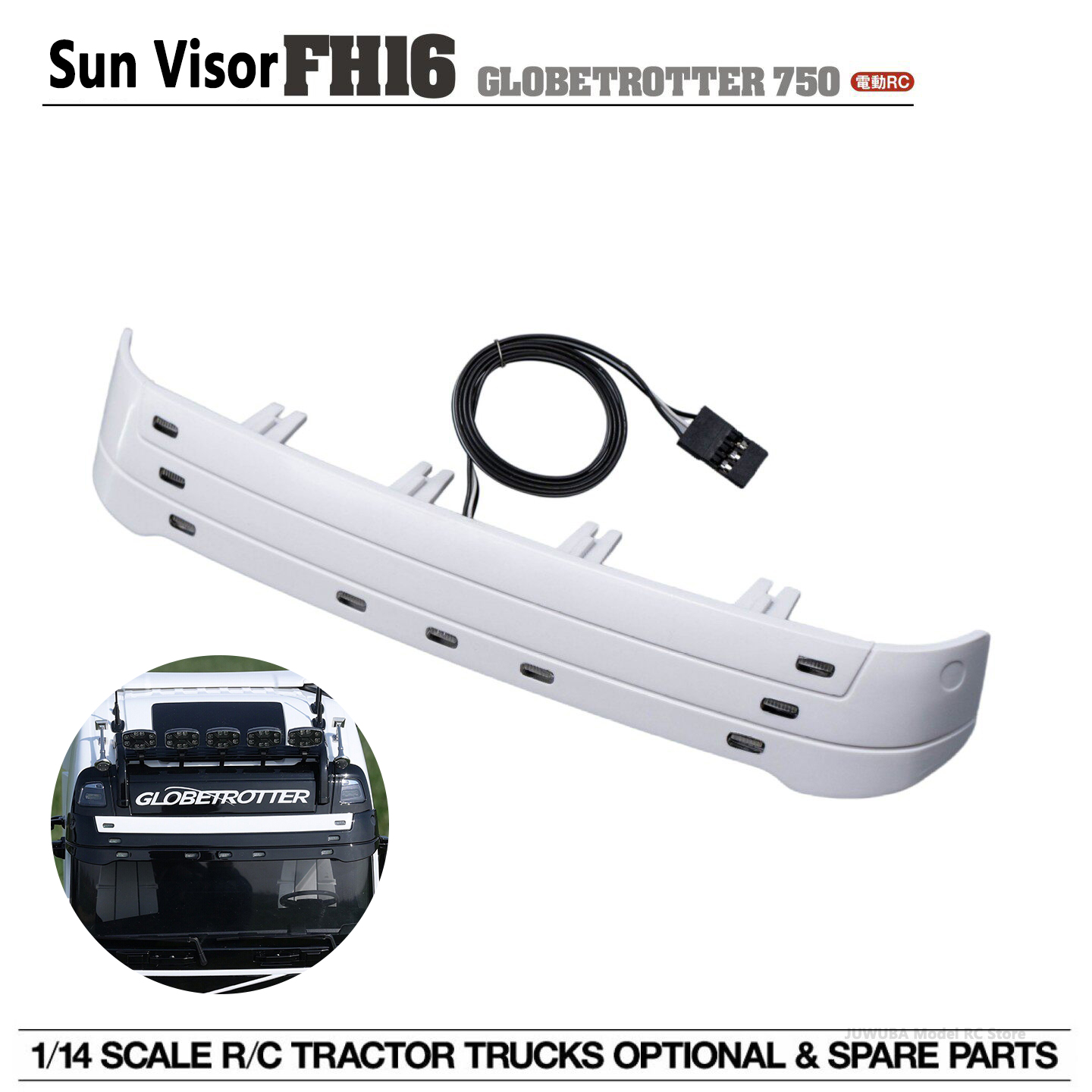1PCS Plastic LED Sun Visor wit - Heavy Equipment Volvo avaliação e preço