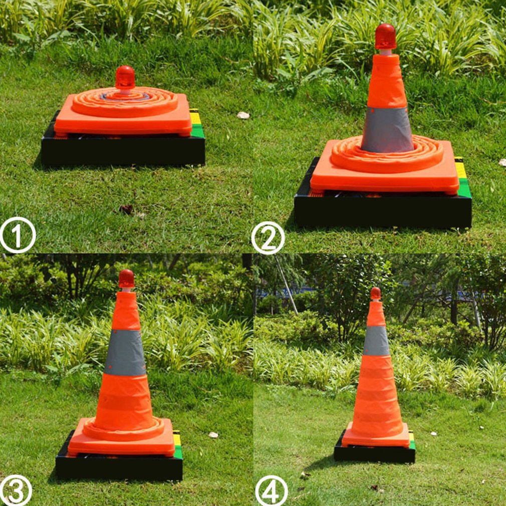 Telescopic Folding Road Cone B - Road Traffic Cone avaliação e preço