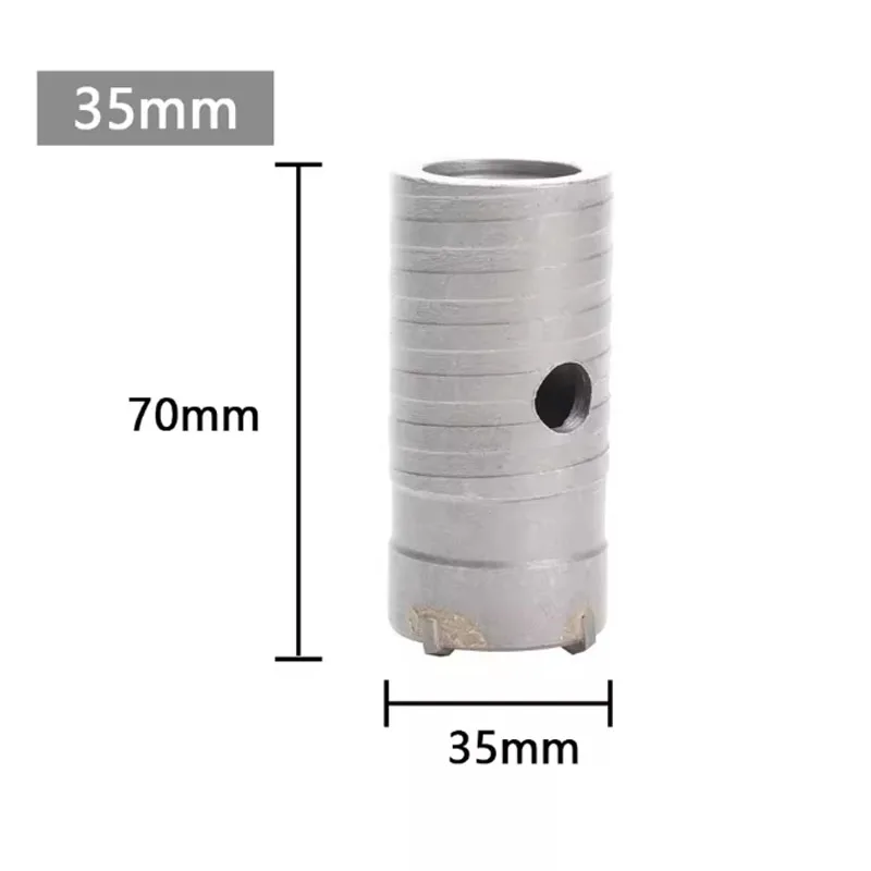 1Pc 30-80mm Drilling crown for - Concrete Breaker Demolition avaliação e preço