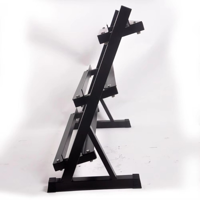 3-Tier Dumbbell Storage Rack 8 - Heavy Equipment Usa avaliação e preço