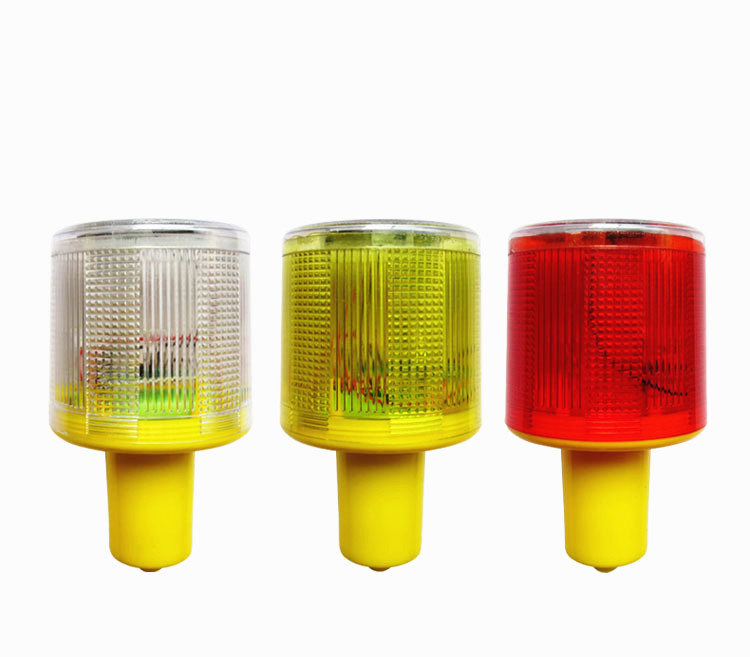 8LED  bright LED Solar Powered - Road Traffic Cone avaliação e preço