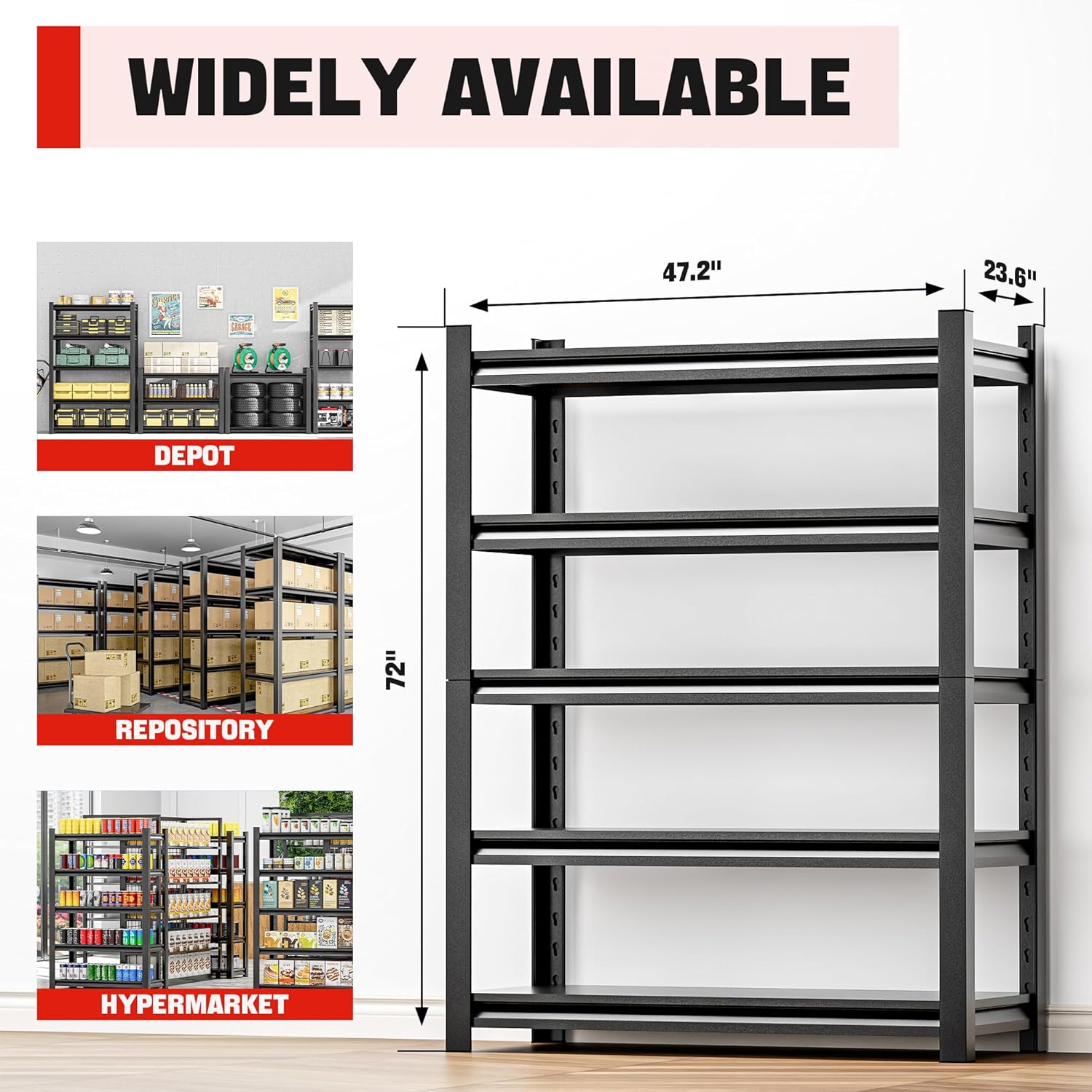 Heavy Duty Shelving – Metal 5  - Heavy Equipment Unit avaliação e preço