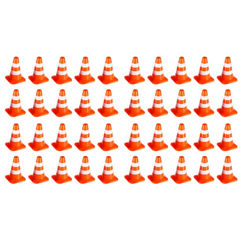 SEWS-Mini Traffic Cones 40Pcs  - Road Traffic Cone avaliação e preço