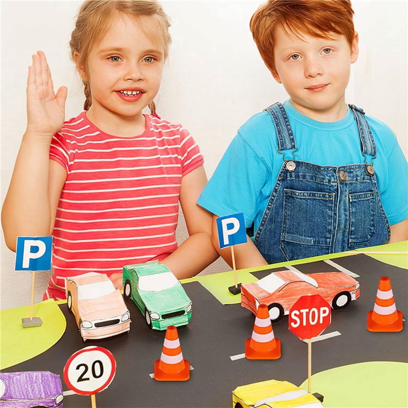 SEWS-Mini Traffic Cones 40Pcs  - Road Traffic Cone avaliação e preço